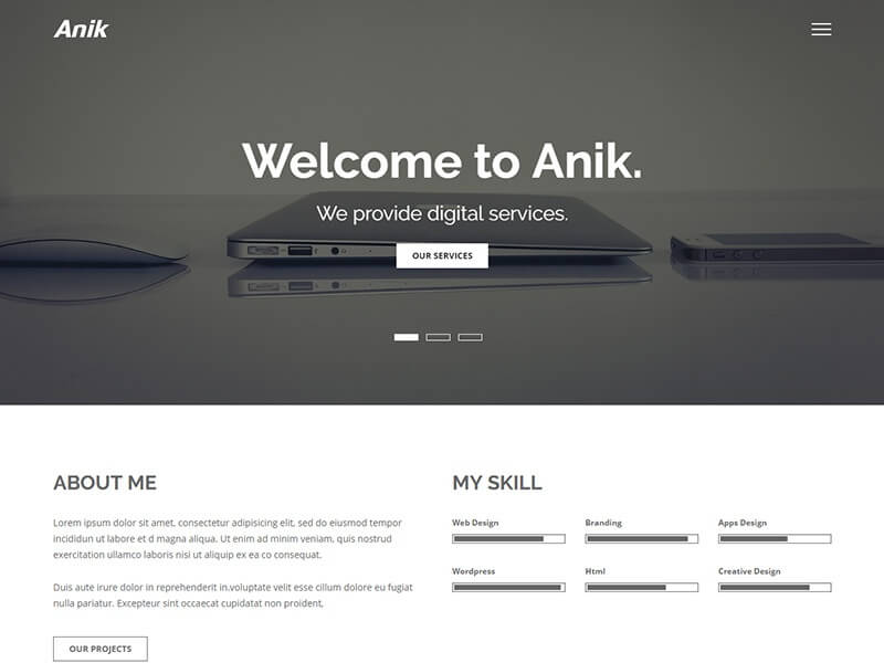 anik-personal-portfolio-template