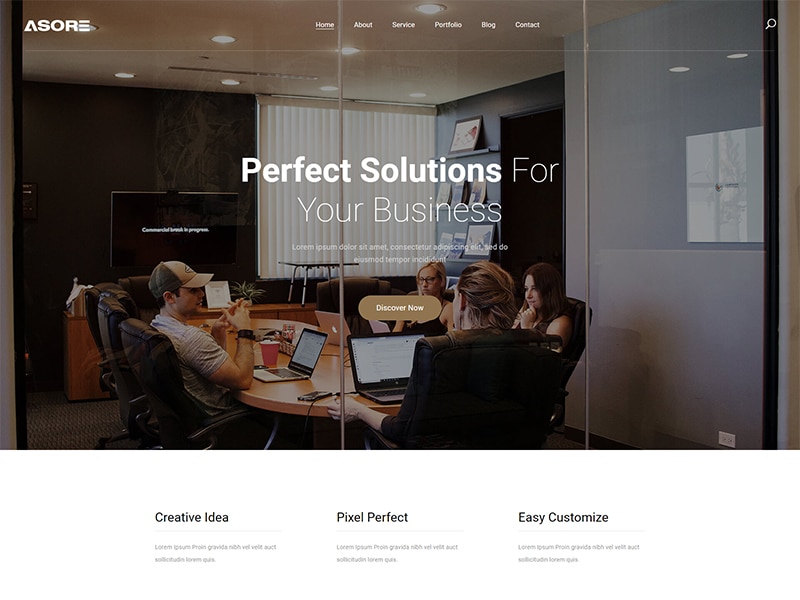Asore – Business Bootstrap 5 Template
