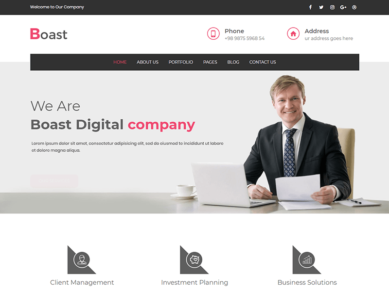 boast-corporate-business-html-template