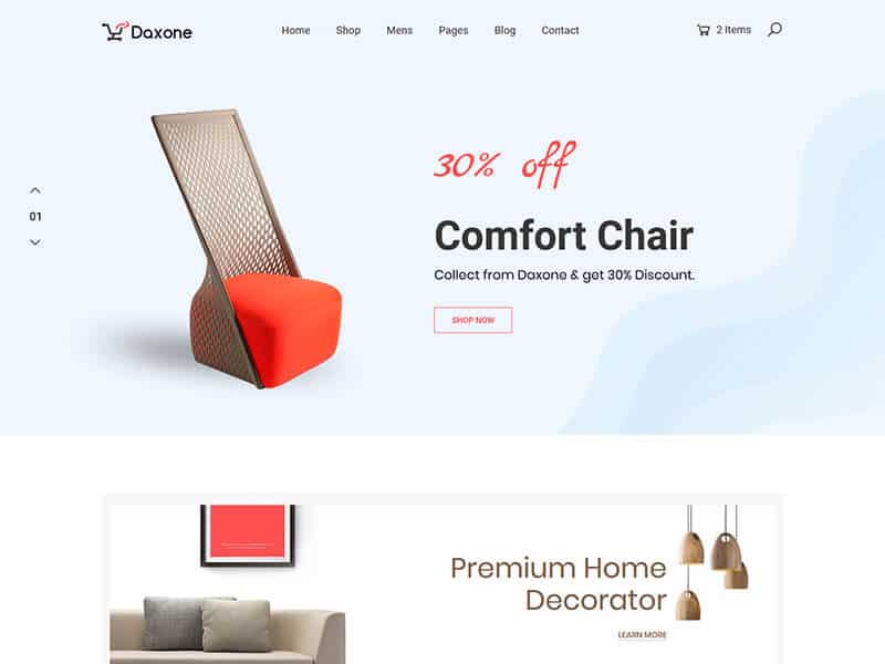 Daxone – eCommerce HTML Template