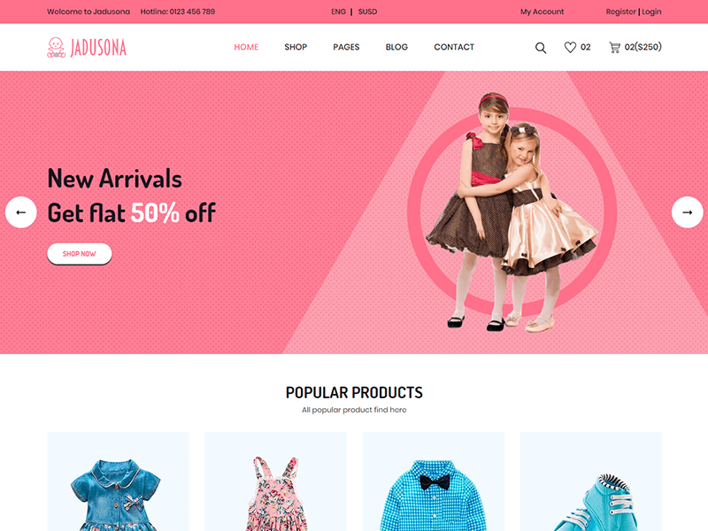 jadusona-baby-shop-html-template