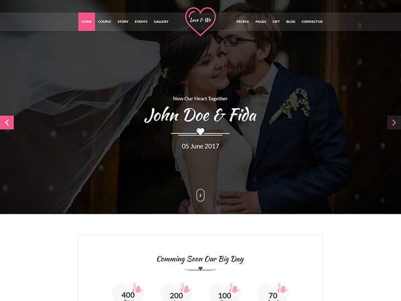 love-we-wedding-html-template