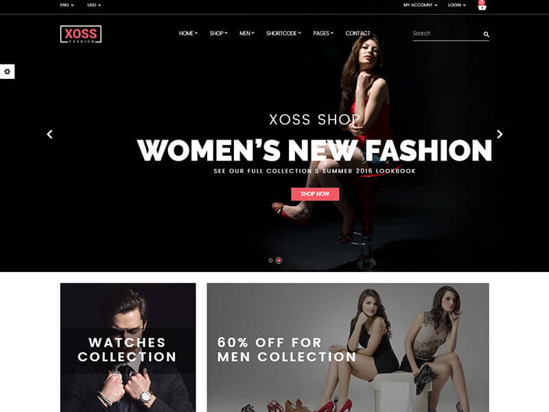 Xoos – Fashion HTML Template