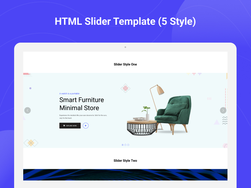 HTML Slider Template