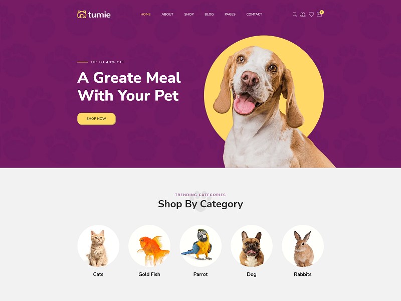 Pet product websites sale